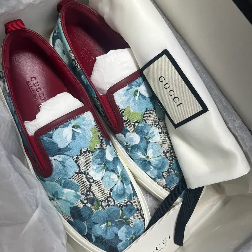 [BUNJANG] Gucci Bloom Slip-On Shoes (Size 38/250) / 구찌블룸 슬립온 38(250)