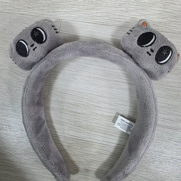 [BUNJANG] TXT Taehyun Ppaltu Dagonyang Doll Headband / 투바투 태현 뿔바투 다고냥 인형 머리띠.
