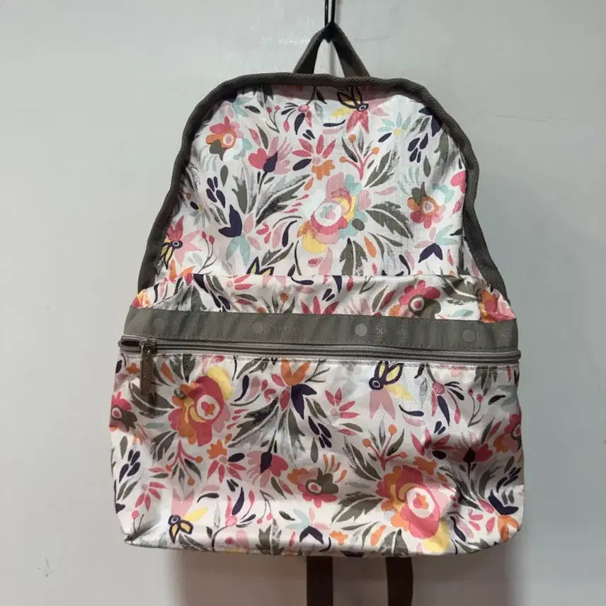[BUNJANG] Lesportsac Flower Pattern Backpack / 레스포삭 플라워 패턴 백팩