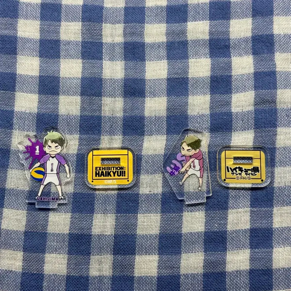 [BUNJANG] Haikyuu!! Ushijima Mini Acrylic Set / 하이큐 미니 아크릴 우시지마 세트