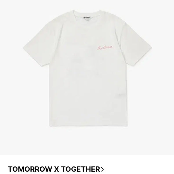 [BUNJANG] TXT Yeonjun Part 2 Merch Ice Cream T-Shirt (L, New) / 연준 파트2 머치 아이스크림 티셔츠 L(새상품)