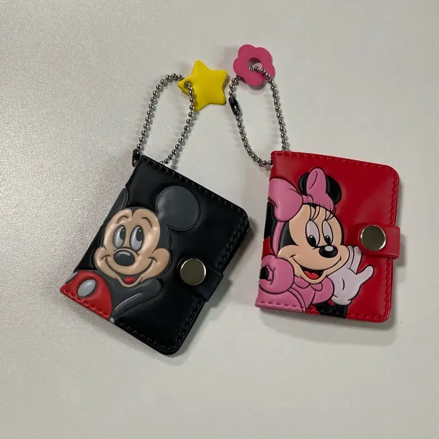 [BUNJANG] Disney Mickey Mouse & Minnie Mouse Album Keyring / 디즈니 미키마우스 미니마우스 앨범 키링