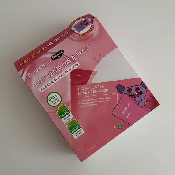 [BUNJANG] Biodance Collagen Real Deep Mask (Sealed) 8 Sheets / (미개봉) 바이오던스 콜라겐 리얼 딥 마스크 7+1매 기획
