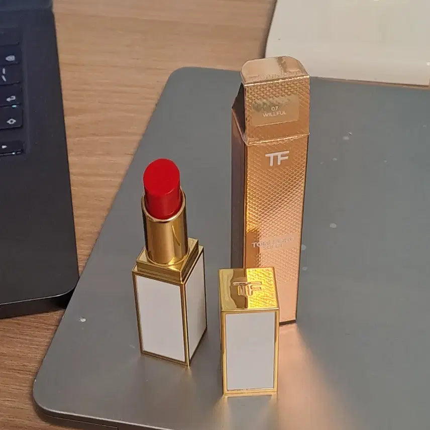 [BUNJANG] Tom Ford Soleil Ultra Shine Lipstick 07 Willful Orange Pink / 톰포드 샤인 립스틱 07 윌풀 오랜지 핑크