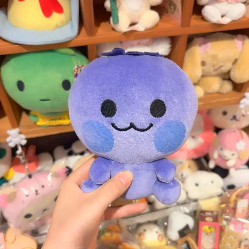 [BUNJANG] Sanc-X Mikangbowya Blueberry Plush / 고전 산엑스 미캉보우야 블루베리 인형