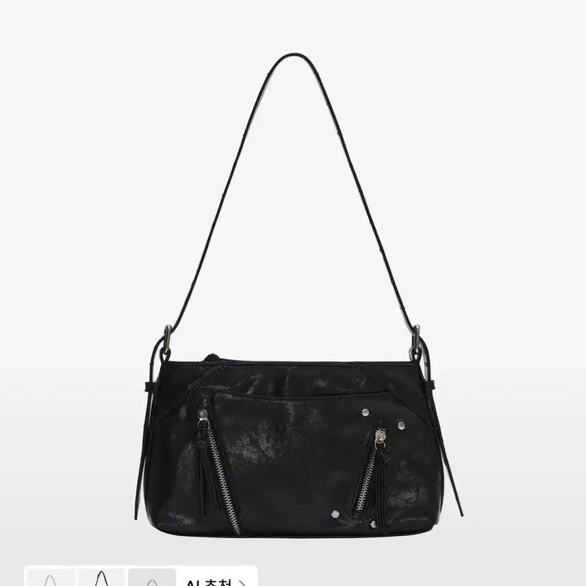 [BUNJANG] Depatments Eyelet Shoulder Bag Black / 데프가먼츠 EYELET SHOULDER BAG [BLACK]