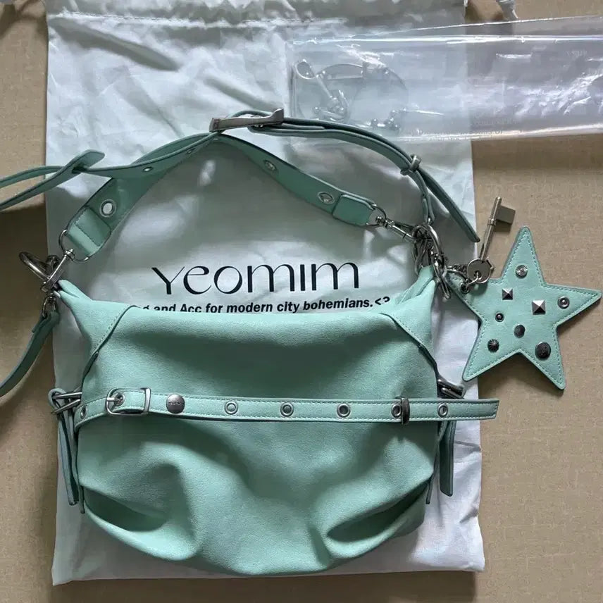 [BUNJANG] Yeomim Mini Slouchy Bag - Mint / 여밈 가방 mini slouchy bag 민트