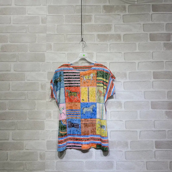 [BUNJANG] Printing T-shirt Free Size / ㅊ263 프린팅 티셔츠 F