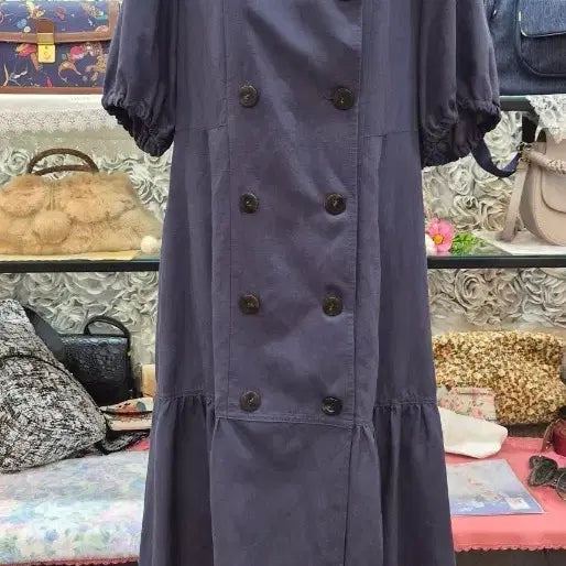 [BUNJANG] AtG Rayon-Linen Blend Long Dress / THE AtG 마혼방 롱원피스(66~작은77)