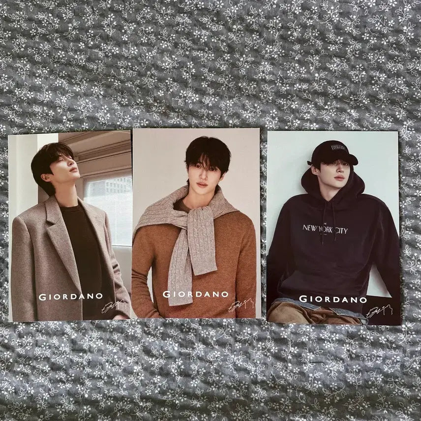 [BUNJANG] Byun Woo-seok Giordano Postcard Set / 변우석 지오다노 엽서세트