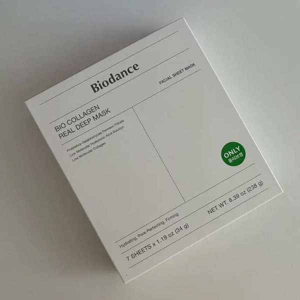 [BUNJANG] Biodance Collagen Real Deep Mask (Sealed) - 7 Sheets / (미개봉) 바이오던스 바이오 콜라겐 리얼 딥 마스크 7매