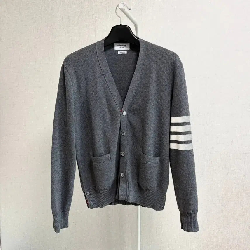 [BUNJANG] Thom Browne Milano Stitch Cardigan Grey Size 3 / [정품/3] 톰브라운 밀라노스티치 가디건 그레이