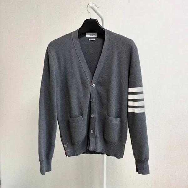 [BUNJANG] Thom Browne Milano Stitch Cardigan Grey Size 3 / [정품/3] 톰브라운 밀라노스티치 가디건 그레이