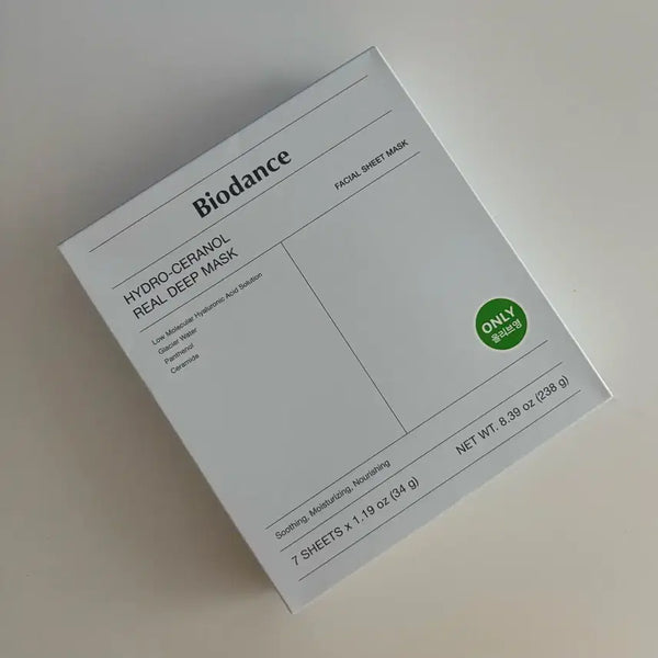 [BUNJANG] Biolance Hydro Ceranol Real Deep Mask (7 Sheets) - Sealed / (미개봉) 바이오던스 하이드로 세라놀 리얼 딥 마스크 7매