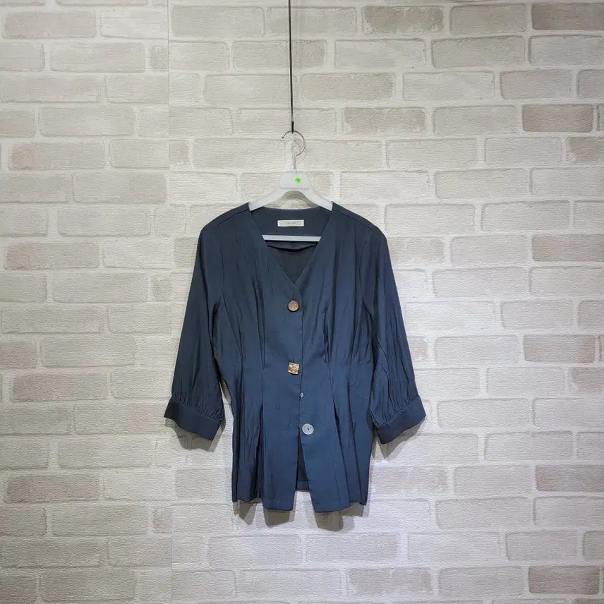 [BUNJANG] Women's Casual Loose Fit Blouse Jacket - Free Size / ㅊ269 블라우스 자켓 F