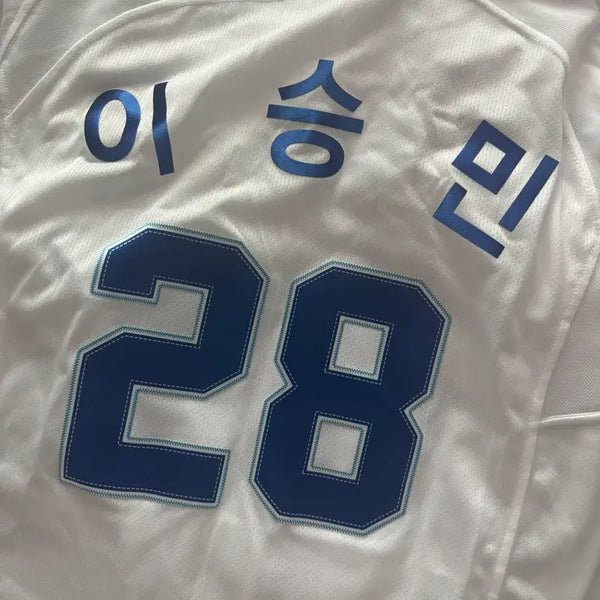 [BUNJANG] Samsung Lions Replica Home Baseball Jersey 95 Lee Seung-min / 삼성라이온즈 레플리카 홈 유니폼 95 이승민 양도
