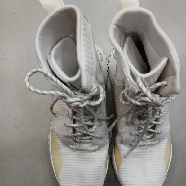 [BUNJANG] Adidas High-Top Sneakers White 250 / 아디다스 하이탑 운동화 화이트 250