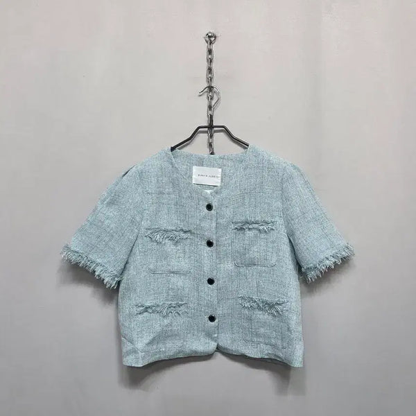 [BUNJANG] BURU N JUDY Crop Jacket / Buru N Judy 크롭 자켓