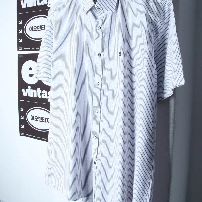 [BUNJANG] Louie & Co. Short Sleeve Polo T-Shirt - 2XL / (2XL) 루이가또즈 반팔 카라 티셔츠 셔츠 남방 빅사이즈-H35352