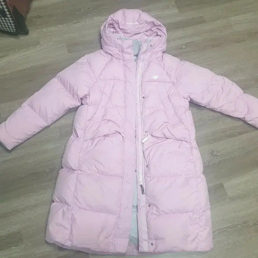 [BUNJANG] New Balance Women's Goose Down Long Padded Coat - Size 90M / 뉴발란스 여성 구스 롱패딩 90M