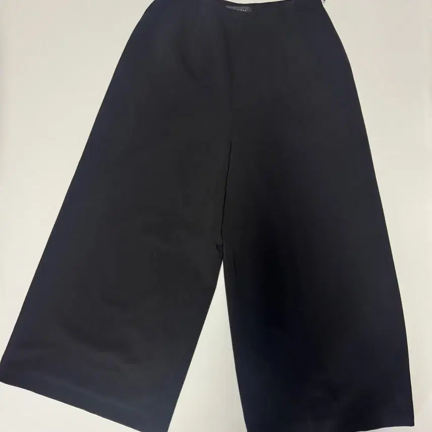 [BUNJANG] Michaa Women's Black Wide-Leg Slack Pants / 정품! 여성 미샤 Michaa 빅 와이드 슬랙스 팬츠 출근룩 블랙