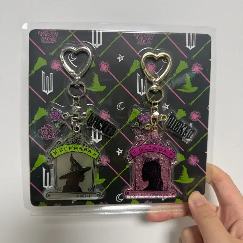 [BUNJANG] Wicked The Musical Keychain Set / 위키드 키링 판매합니다.