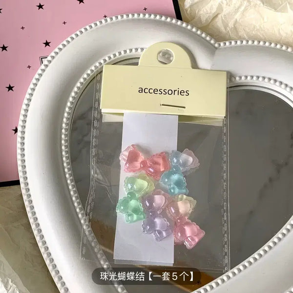 [BUNJANG] Pastel Ribbon Sticker Set / 다꾸리본스티커
