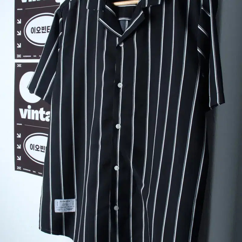 [BUNJANG] Intercrew Short-Sleeve Collar T-Shirt H35355 / ( L-XL) INTERCREW 인터크루 반팔 카라 티셔츠-H35355