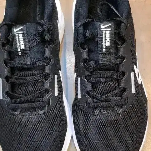 [BUNJANG] Nike Downshifter 13 Black White Sneakers / 나이키 다운쉬프터 13 검흰 운동화