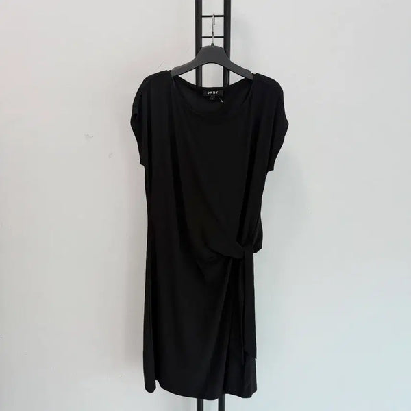 [BUNJANG] DKNY Donna Karan Black Maxi Dress / 정품 DKNY 도나카란 블랙 원피스