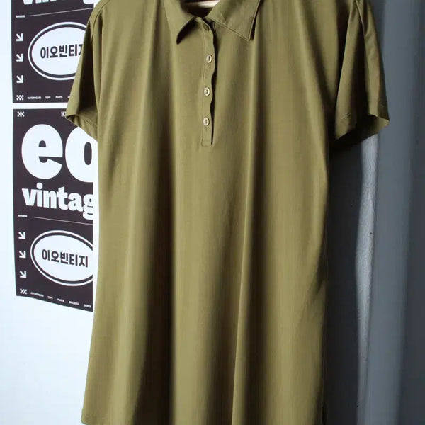 [BUNJANG] Uniqlo x Theory Collaboration Short-Sleeve Polo T-shirt (XL-2XL) / W(XL-2XL) 유니클로 반팔 카라 티셔츠 띠어리 협업-H35360