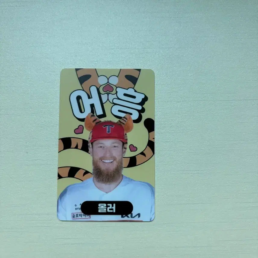 [BUNJANG] Kia Tigers Eoheung All-Star Photocard / 기아 타이거즈 어흥 올러 포토카드