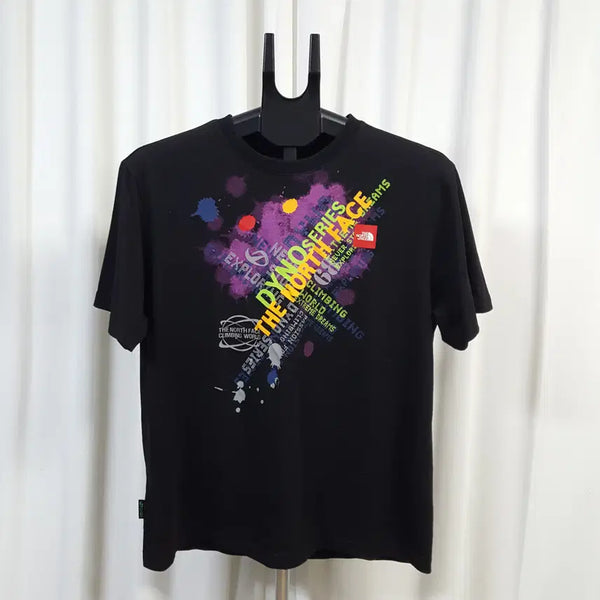 [BUNJANG] The North Face Men's Regular Fit Graphic Short Sleeve T-Shirt Black 105 / 노스페이스 남성 레귤러핏 그래픽 반팔 티셔츠 블랙 105 오일장 0331