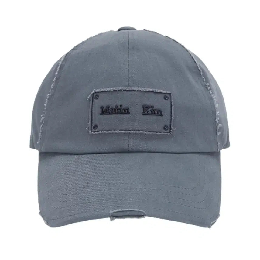 [BUNJANG] Matin Kim Square Logo Cutout Ball Cap / 마뗑킴 스퀘어 로고 컷아웃 볼캡 모자 새상품