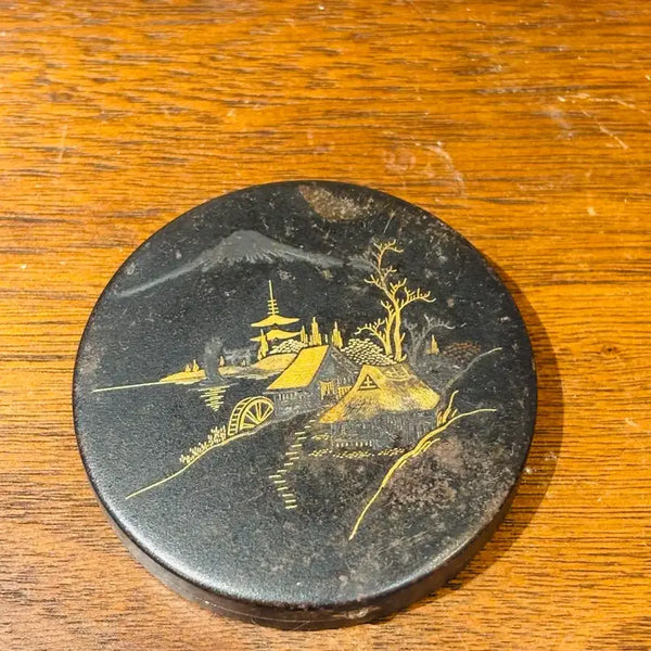 [BUNJANG] Gilt Vintage Powder Case / 금박 빈티지 파우더 케이스 5