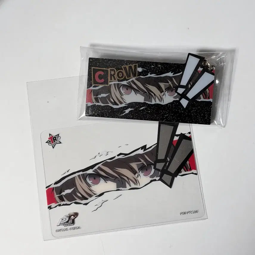 [BUNJANG] Persona 5 Royal Goro Akechi Keychain & Photocard Bundle Set / 페르소나 5 로열 아케치 고로 키링 포토카드 일괄 판매