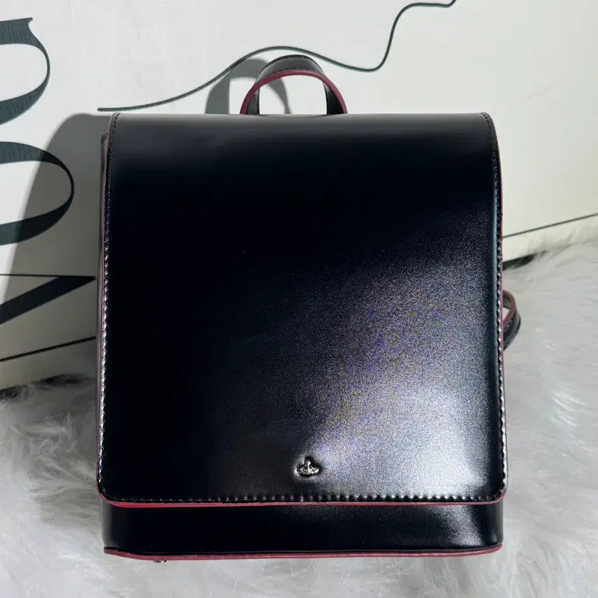 [BUNJANG] Vivienne Westwood Simple Tiny Orb Backpack S Black / 비비안웨스트우드 심플 타이니 오비 백팩 S 블랙