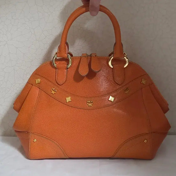[BUNJANG] MCM Genuine Leather Tote Bag with Guarantee Card / [정품] MCM 가방 토트백 (개런티카드 포함)