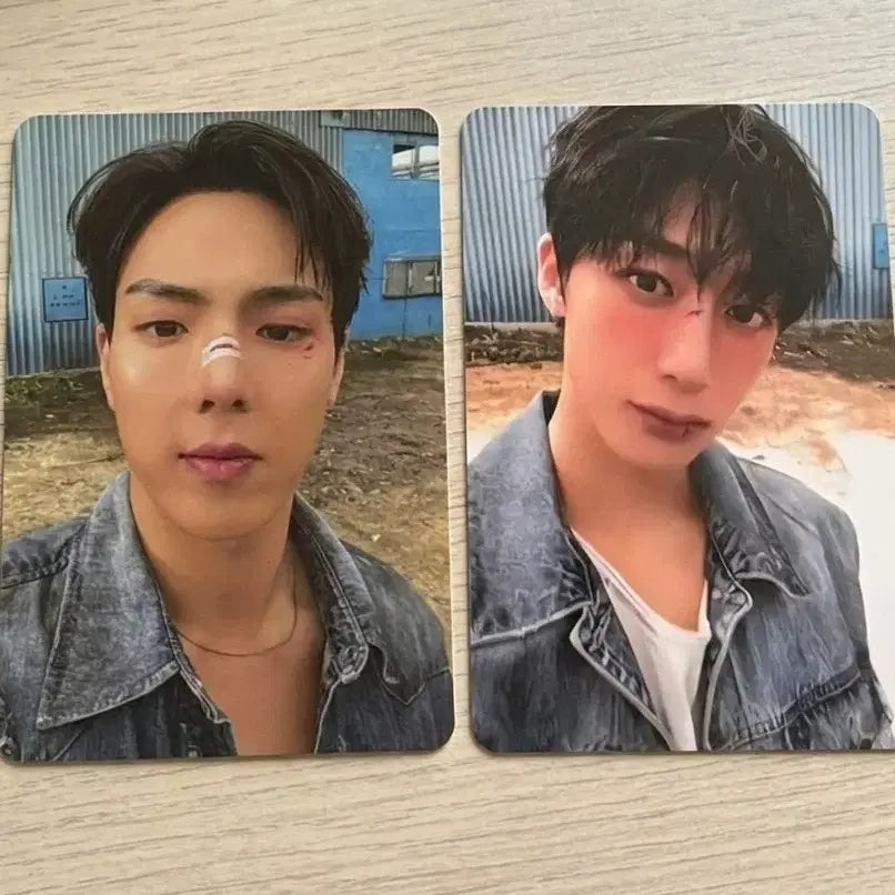 [BUNJANG] MONSTA X Shownu Hyungwon Ring Photocard / 몬스타엑스 셔누형원 반지 포카2