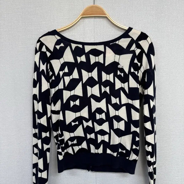 [BUNJANG] Lacoste Long Sleeve T-Shirt Cardigan / 라코스테 긴팔 티셔츠 가디건