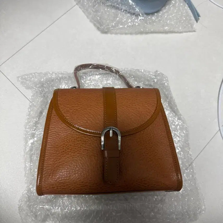 [BUNJANG] Minuit Mint Cracker Bag Cha Brown / 미닛뮤트 크래커백 차브라운 단종템 제품만 새것같음