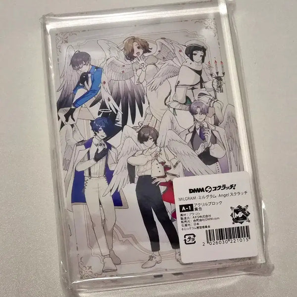 [BUNJANG] Millgram DMM Angel Lottery A Prize Acrylic Block - Es, Haruka, Mikoto, Shidou, Amane, Mahiru / 밀그램 DMM 천사 쿠지 A상 아크릴 블록 에스 하루카 미코토 시도우 아마네 마히루