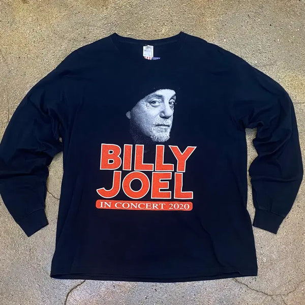[BUNJANG] Vintage Billy Joel Graphic T-Shirt / 미국 빈티지 billy joel 그래픽 반팔티