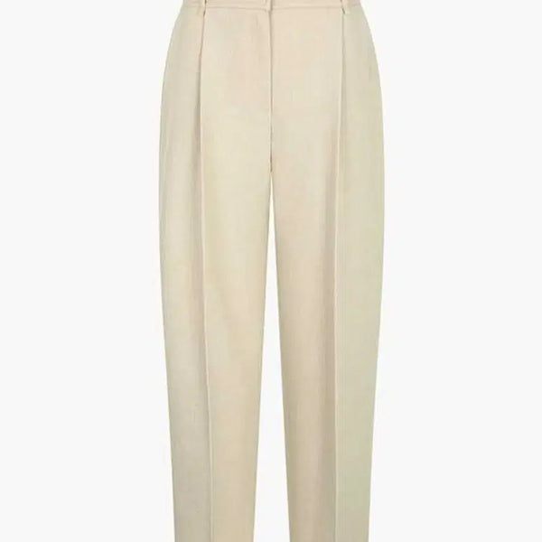 [BUNJANG] Nice Claup Tapered Tuck Pants Light Beige Size 55 / 나이스클랍 테이퍼드 턱 팬츠 55 (새상품)