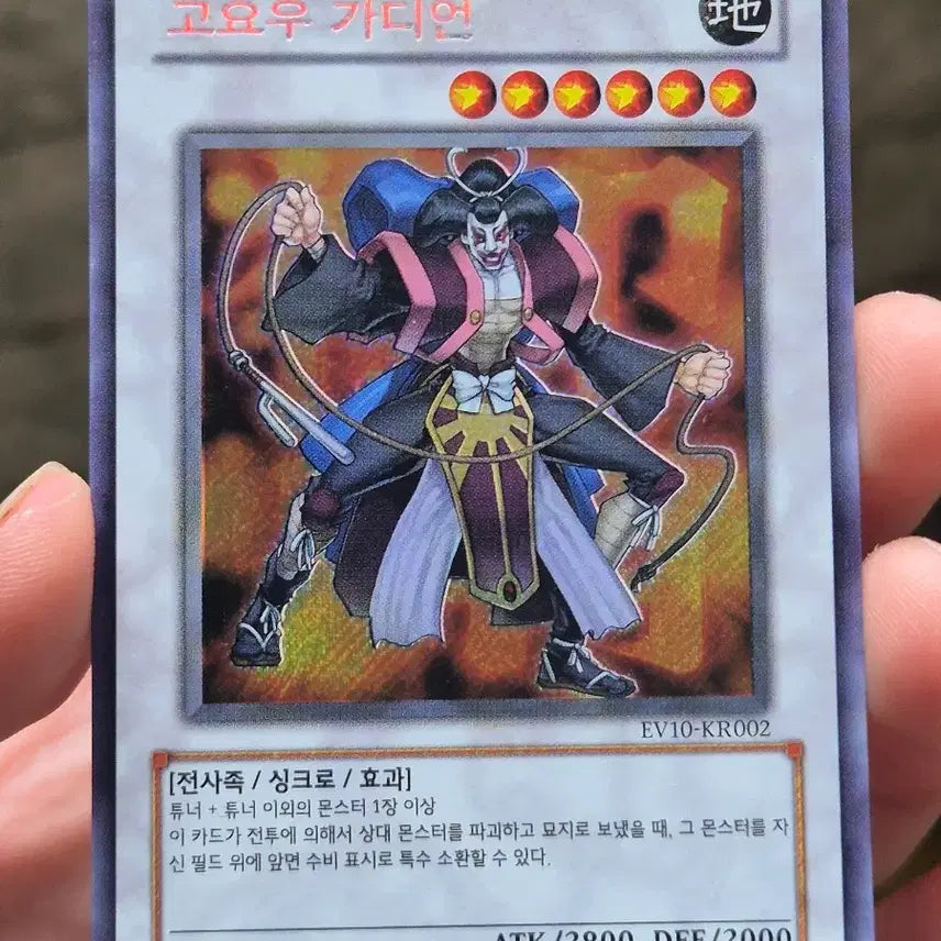 [BUNJANG] Yu-Gi-Oh! Yag-Yu Guardian Tournament Edition Secret Rare / 유희왕 고요우 가디언 대회판 시크
