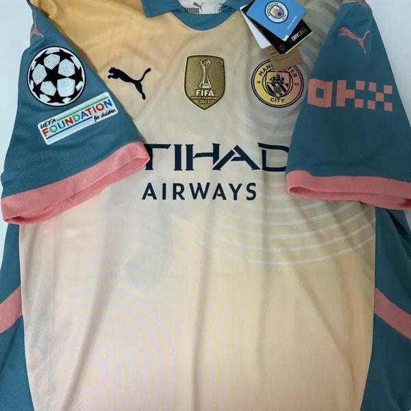 [BUNJANG] Manchester City 4th Oasis Kit Foden XL / 새상품) 맨시티 4th 오아시스 킷 포든 xl 팝니다