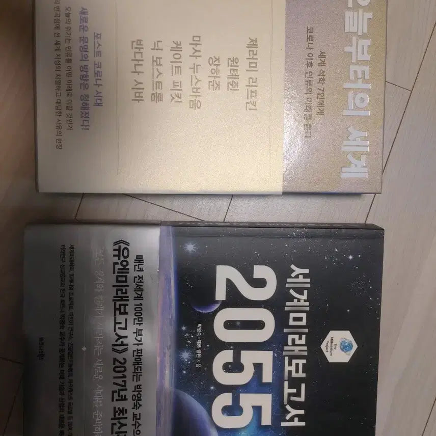 [BUNJANG] World Future Report 2055 & Today's World Book Bundle / 세계미래보고서2055,오늘부터의세계,안희경,박영숙교수,미래사회를준비