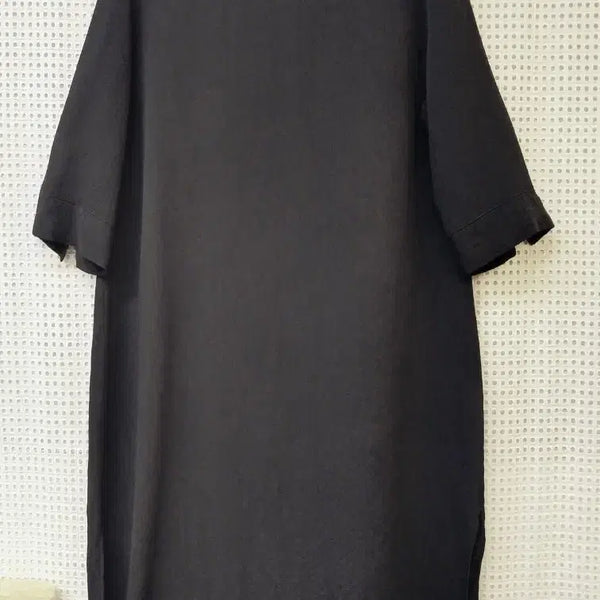 [BUNJANG] Black Long Summer Dress L / 블랙 롱 지지미 여름 원피스 L정도