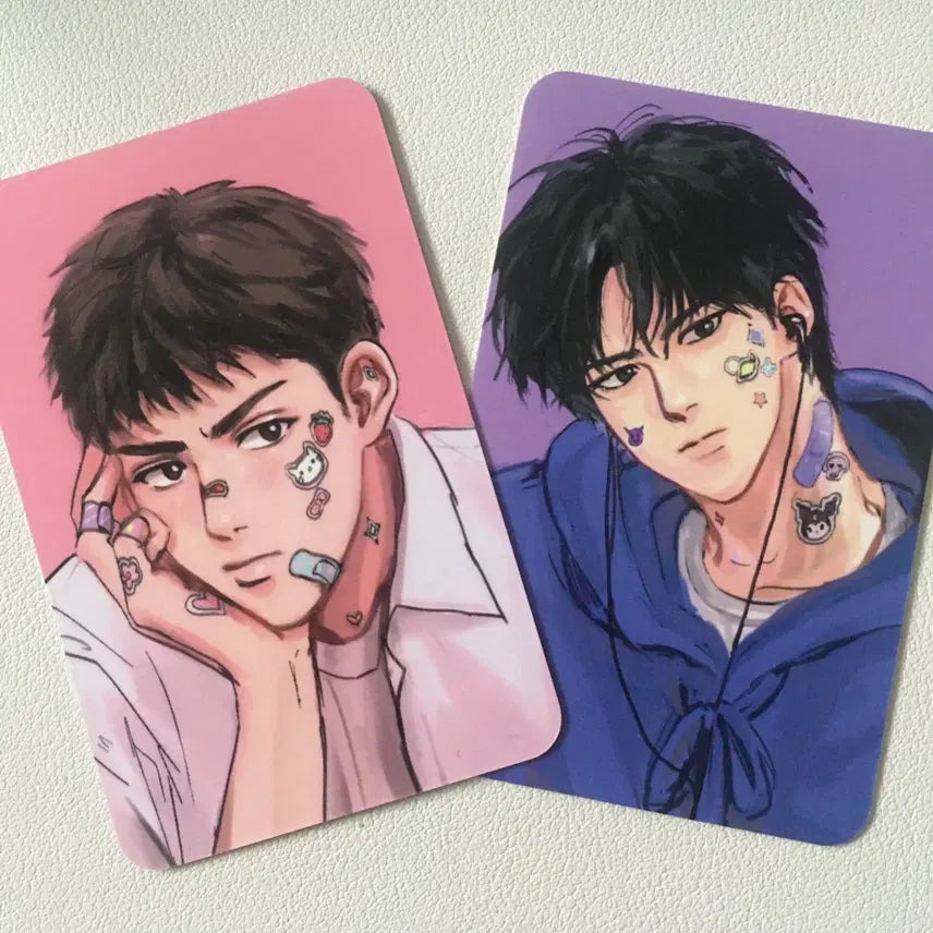 [BUNJANG] Slam Dunk Taewoong & Daeman Double-Sided Photocard / 무나) 슬램덩크 태웅대만 탱댐 포카