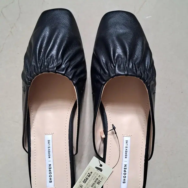 [BUNJANG] Shu-Shoe Women's Black Mules Size 240 / 슈펜 여성 블랙 뮬 240